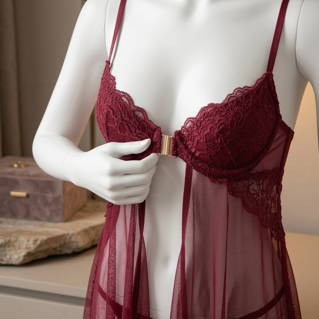 Damska koronkowa bielizna w st – Babydoll Chemise Night recenzja i cena