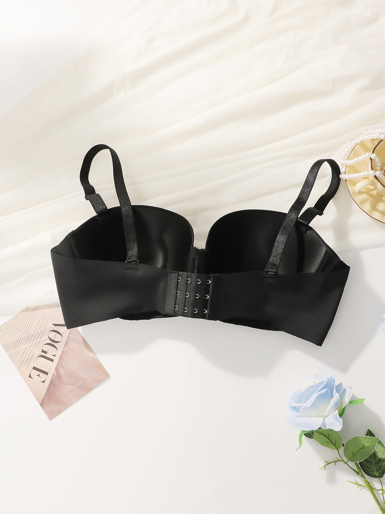 Biustonosz bez ramiączek dla k – Push Up Bra Padded recenzja i cena