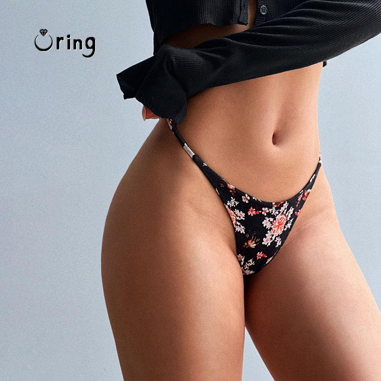 Niestandardowe majtki stringi  – Thong Bikini Women recenzja i cena