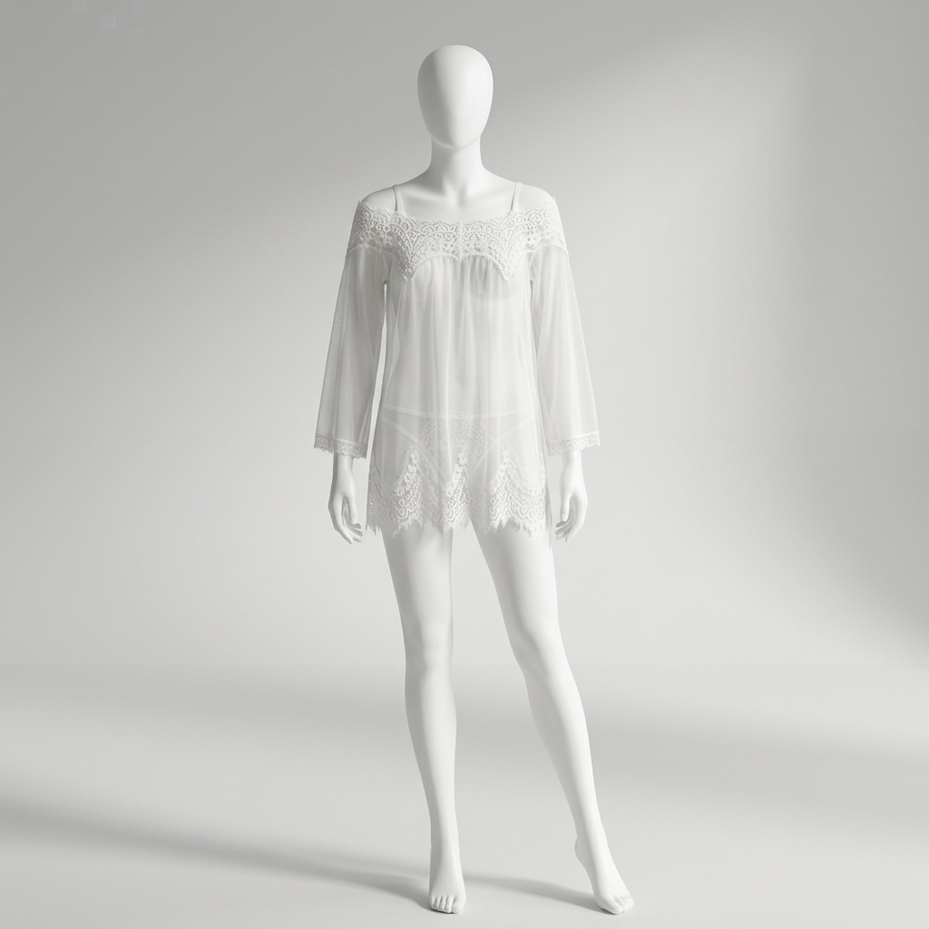 Damska czarna bielizna typu ba – Babydoll Chemise Night recenzja i cena